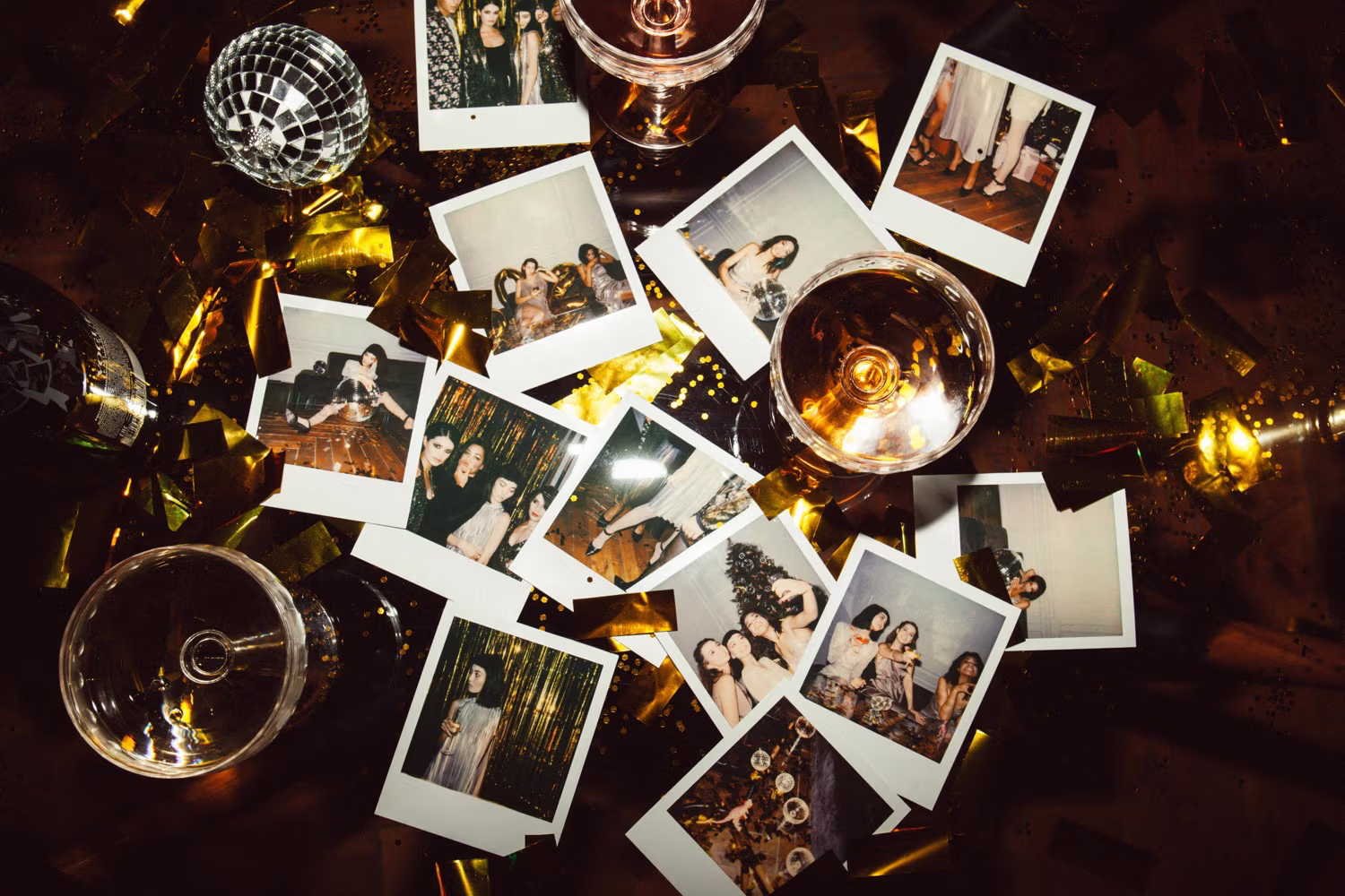 Photos at the party